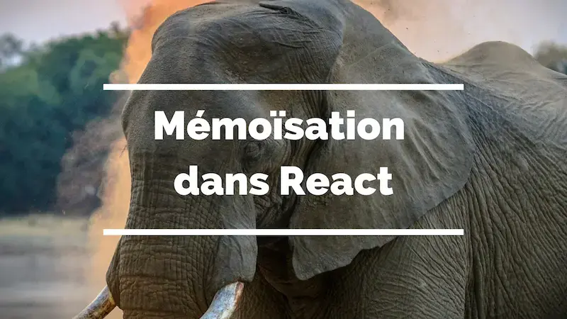 Qu'est-ce que la mémoïsation dans React ?